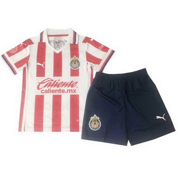Camiseta Guadalajara Primera Equipación Niños 2020-2021 Rojo